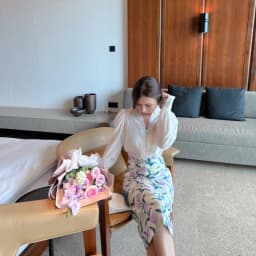 Matakawa Jacquard Floral Skirts for Women Spring Summer Sweet Korean Fashion Faldas Mujer Elegant Office Lady Long Skirt