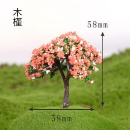 Mini Tree Fairy Garden Miniatures Micro Landscape Resin Crafts Bonsai Figurine Garden Terrarium Accessories Supply