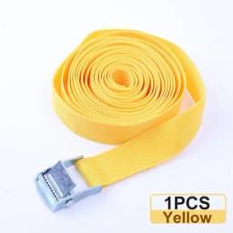 Heavy Duty 2M Lashing Strap with Quick Release Buckle for Long Lasting Cargo Transportation and Baggage Safety