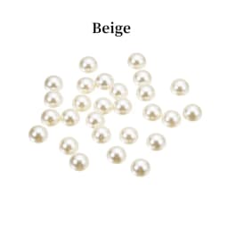 2/3/4/5/6/8/10/12/14 MM Acrylic Beads Pearl Imitation Half Round Flatback Colorful Bead For Jewelry Making DIY Accessories