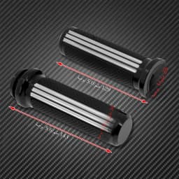 Motorcycle 1'' 25mm Electronic Throttle Handle Bar Hand Grips Handle Grip CNC For Harley Touring Electra Glide Softail Fat Boy