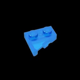 Educational Assemblage GDS-560 Wedge, Plate 2 x 2 Right compatible with lego 24307 children's toy Building Blocks Technicals