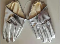 Men Women's Short Design PU Leather Half Palm Motorcycle Gloves Male Female Performance Dancing Gloves R982