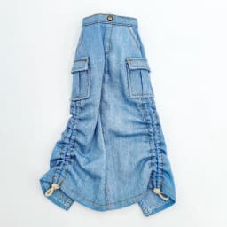 For Blythe Doll Jeans Coat for Ob24 Ob22 Azone Dolls Clothes Denim Jacket