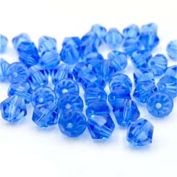 Faceted Austria 3 4 6mm Bicone Crystal Beads Spacer Glass Beads for Bracelet Necklace DIY Jewelry Making