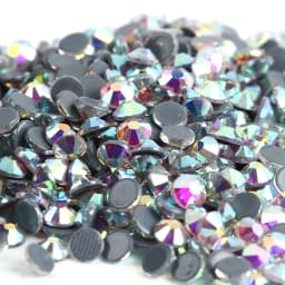 Super Glitter Crystal AB Non Hot Fix Rhinestones SS3-SS50 FlatBack Strass Sewing&Fabric Garment Nail Art Rhinestones Decorations