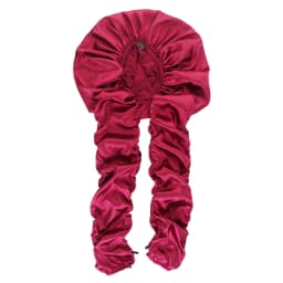 New Women's Bonnet Satin Sleeping Cap Long Tail Braid Hair Night Sleep Cap Head Cover Bonnets Shower Cap For Sauna Bathing