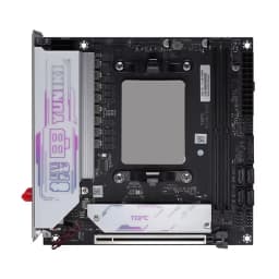TOPC AMD Ryzen 9 9955HX Mini-ITX Motherboard AM5 PCIe5.0x16 DDR5 Dual M.2 5.0LAN 2.5G WiFi 6E