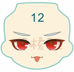 The Doctor Dottore Ob11 Face YMY Doll Handmade Water Sticker Faceplate Anime Cosplay Toy Accessories