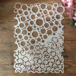 A5 21cm Cloud Layering Stencils Painting Scrapbook Coloring Embossing Album Decorative Template