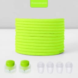No tie Shoeaces Elastic Round Tieless Shoe Laces Sneakers Spring Lock Shoelace Quick Without ties Shoe Lace For Kids Adult New