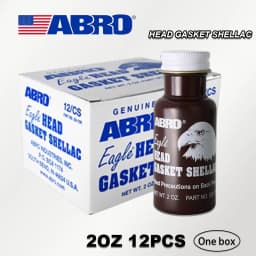 ABRO HEAD GASKET SHELLAC High-Performance Automotive Sealant for Engine and Gasket Repairs Ideal for Sealing and Restoration