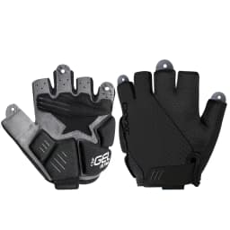 CXWXC MTB Bicycle Cycling Half Finger Gloves 6mm Thickened Palm Pad Shockproof & Non-Slip Stretch Fabric GEL Bike Short Mittens