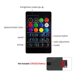 USB Led String Fairy Light DC5V RGBIC Bluetooth SmartColorful Light String 1m-50m Led Strip for Christmas Wedding Party Decor
