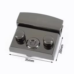2/3/4/5Pcs Deepeel 50mm/35mm Handbag Lock Replaceable Snaps Clasp Locks Bag Purse Closure Buckles DIY Leather Crafts Accessories