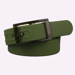 3.5x116cm High Quality Silicone Belt For Men And Women Universal Plastic Buckle Candy Colored Belt