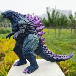 2024 New Godzilla VS King Kong Action Anime Figurie Large Godzilla King Ghidorah Soft Glue Monster Doll Model Ornaments Toys