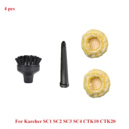 Steam Cloth Cover For Karcher SC1 SC2 SC3 SC4 SC5 SC7 CTK10 CTK20 Handheld Steam Brush Vacuum Cleaner Parts Nylon Accessories