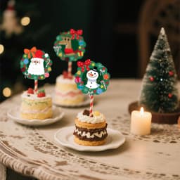 320 Pcs Christmas Roll Stickers Winter Holiday Envelope Stickers Round Xmas Label Tag Seal Sticker for Christmas Party, 1.5 inch