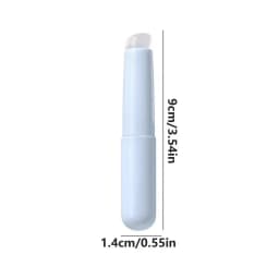 Nail Art Silicone Head Nail Brush Makeup Applicator Sticks Reusable Chrome Glitter Applying Easy-Daub Pigment Manicure Tools