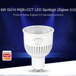 Miboxer Zigbee RGB+CCT LED Bulb Light 4W/6W/12W GU10 E27 Smart Dimmable Spotlight Lamp FUT089Z RF Remote WIFI ZB-Box2 ZB-Box3