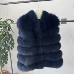 2026 NEW style Fox Fur Coat Real Winter New Outwears Women's Fashion Luxury Jacket High Quality Clothing Natural And Stand Colla