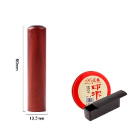 Hanko Stamp for Wood Custom Name Stamp Seal for Calligraphy English Chinese Logo Hand Account Chop Personal Gift Seal