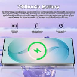 K-Touch Mobile Phones For S27 Ultra Smartphone 5G Dual Card Dual Standby Smartphone 7.3 Inch Android 15 Cell phone 16+48MP Camera 22GB+2TB 7800mAh Battery Factory Face Unlocked Cellphones