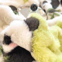 Cute Giant Panda Fluffy Fleece Blanket Fall Winter Thick Warm Faux Rabbit Fur Bed Blanket Plush Sofa Throw Cover Soft Bedspread