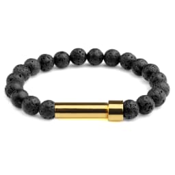 Natural Stone Couples Bracelet Secret Message Tube Notes Can Be Placed Friendship Bracelets For Women Men Charming Jewelry