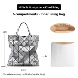 Extended Diamond Boston Bag Six-Grid Ten-Grid Shoulder Strap Lengthened Chain Belt for Three Houses Life