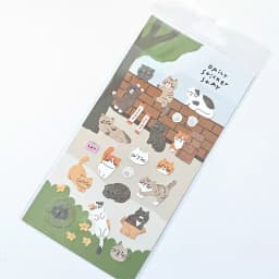 BONITO Cute Stray Cat Animals Paper Stickers Scrapbooking Diy Journal Stationery Sticker School Gift B6147