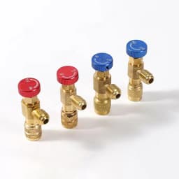 Liquid Safety Valve R410A R22 Air Conditioning Refrigerant 1/4" Safety Adapter Air Conditioning Repair And Fluoride Safety Valve