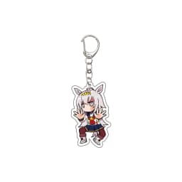 55MM Anime Pretty Derby Keychain Oguri Cap Special Week Silence Suzuka Tokai Teio Key Chain Acrylic Model Plate Christmas Gifts