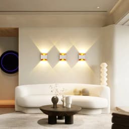 Waterproof IP65 Outdoor Wall Light Aluminium 10W LED Wall Lamp Sconce Balcony Garden Decoration Lighting Lamp AC110V 220V