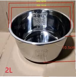 Pressure cooker 2L 3l4L 5L 6L inner pot rice liner 304 stainless steel non-stick cookware kitchen accessories utensils