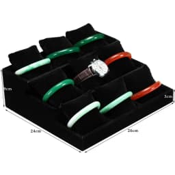 Jewelry Organizer Ring Watch Display Tray Bracelet Display Watch Pillow Decoration 3Layers Jewrlry Display Stand Watch Pallet