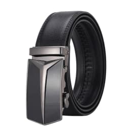 Genuine Cow Leather Automatic Belt For Men Formal Automatic Buckle Belt Genuine Leather Mens business Strap