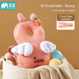 AIBEDILA Head Protection Newborn Baby Head Protector Backpack PP Cotton Filling Toddler Crawling Walking Safety Cushion