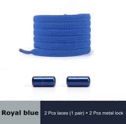 18 Colors Free to Match Elastic Shoelaces Lock Lazy Laces Flat Multi Color Options No Tie Shoelace Round Capsule Metal