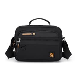 Multi-Pocket Oxford Messenger Bag for Men – Roomy Crossbody Shoulder Pack for Office Travel & Everyday Carry