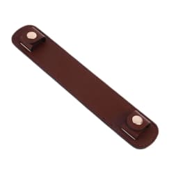 PU Leather Bag Strap Decompression Pads Portable Pressure Relief Wide Bag Handle Fixing Clip Snap Anti-slip Shopping