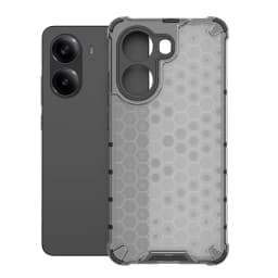 Honeycomb Style Armor Shockproof Case For Xiaomi Poco X7 Pro Redmi Turbo 4 5G TPU Frame Hard Plastic 2 in 1 Phone Cover Fundas
