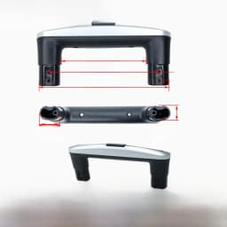 Travel Suitcase Handle Replacement Retractable Pressing Handbag Parts Luggage Handle Amlenker/Ou Milan Qi C101 Spring
