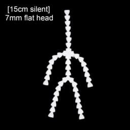 15/20cm Sound/Silent Version Dolls Skeleton Joint Plush Toy DIY Doll Ball Socket Flexible Armature Doll Accessories