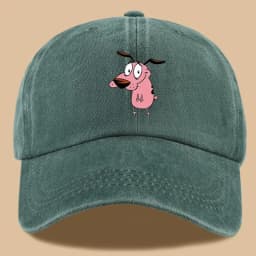 1pc Women's Cute Puppy Printed Baseball Cap with Curved Brim for Outdoor Shading Gift, Casual Headcap Playful Design Adjustable