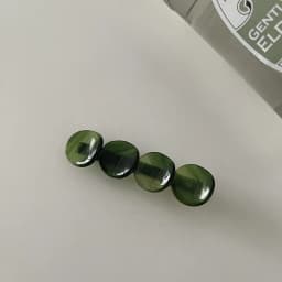 High-quality green twill acetate grab clip gentle back of the head shark clip bath clip hairpin headwear