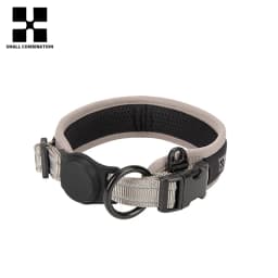 Personalized AirTag Dog Collar Adjustable Nylon Reflective Padded Pet Dog Collar for Small Medium Large Dog Accessories