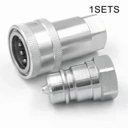 Quick Release Fitting ISO7241-A NPT ISO A Hydraulic Coupling Connector 1/4" 3/8" 1/2" 3/4" NPT1 Quick Change Interface