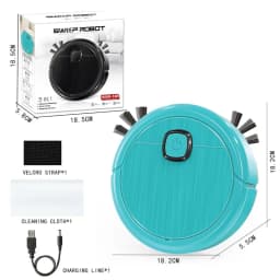 3-in-1 Automatic Sweeping Robot Vacuum Mop Household Lazy Intelligent Auto Boost Cleaner Thin Design Sweeping Machine 2026